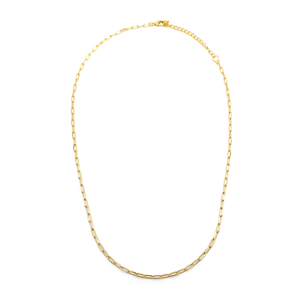 Frolic Paperclip Necklace /silver tone | Purpose Jewelry