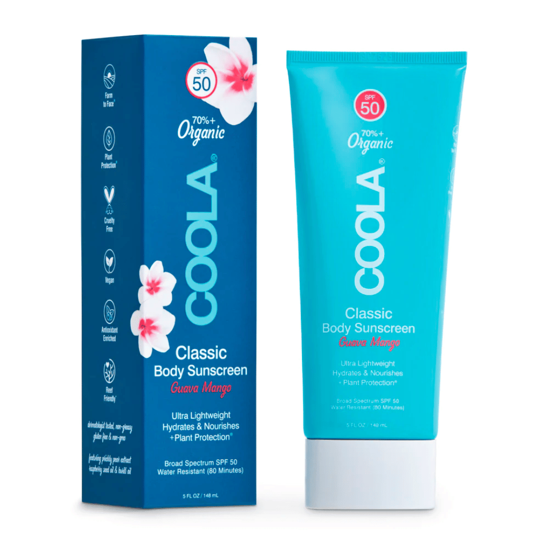 Classic Body Organic Sunscreen Lotion SPF 50 - Guava Mango | COOLA