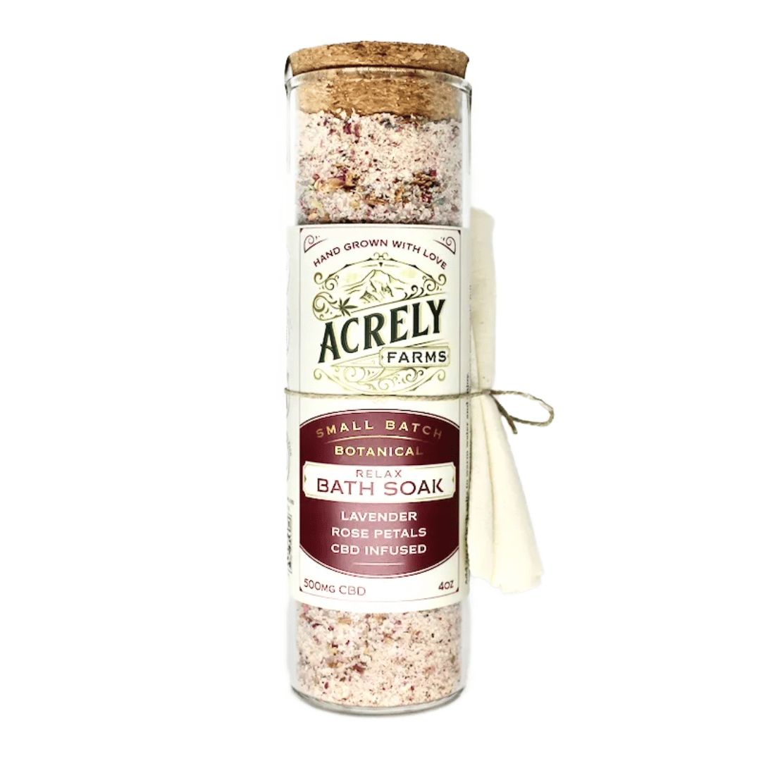 Relax CBD Bath Soak | Acrely Farms