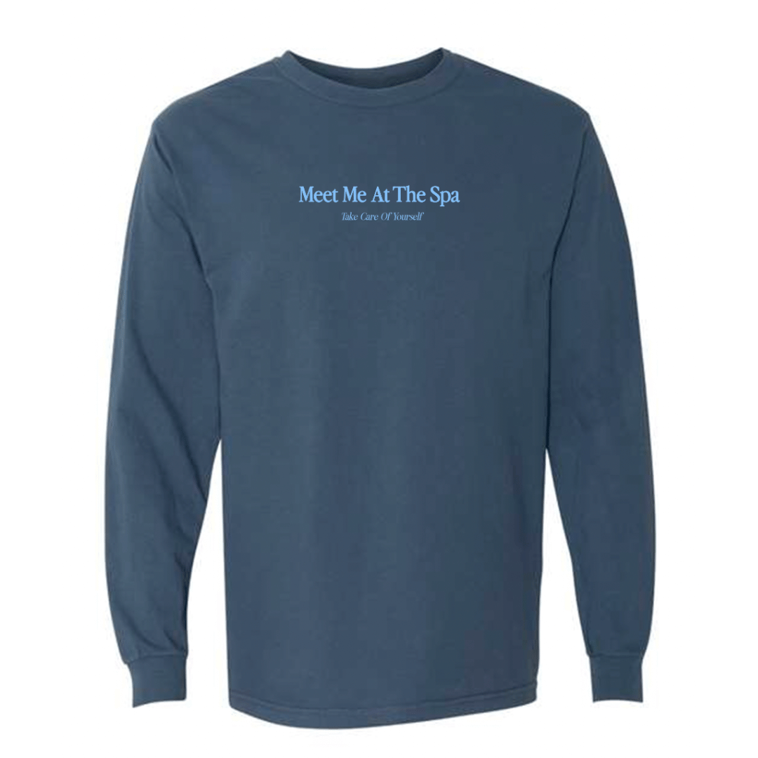 Meet Me At The Spa - Take Care Of Yourself Long Sleeve T-Shirt | Lucky Owl