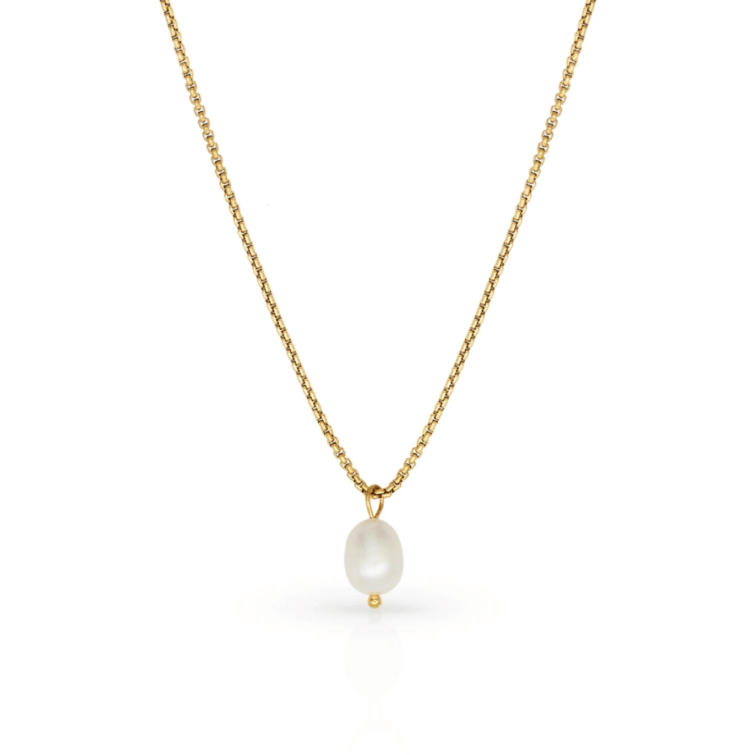 Getting Fresh Pearl Gold Necklace | Love You More