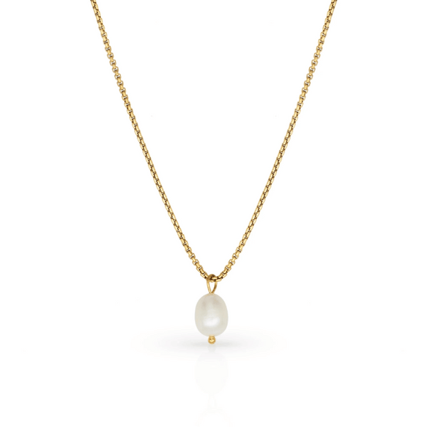 Getting Fresh Pearl Gold Necklace | Love You More