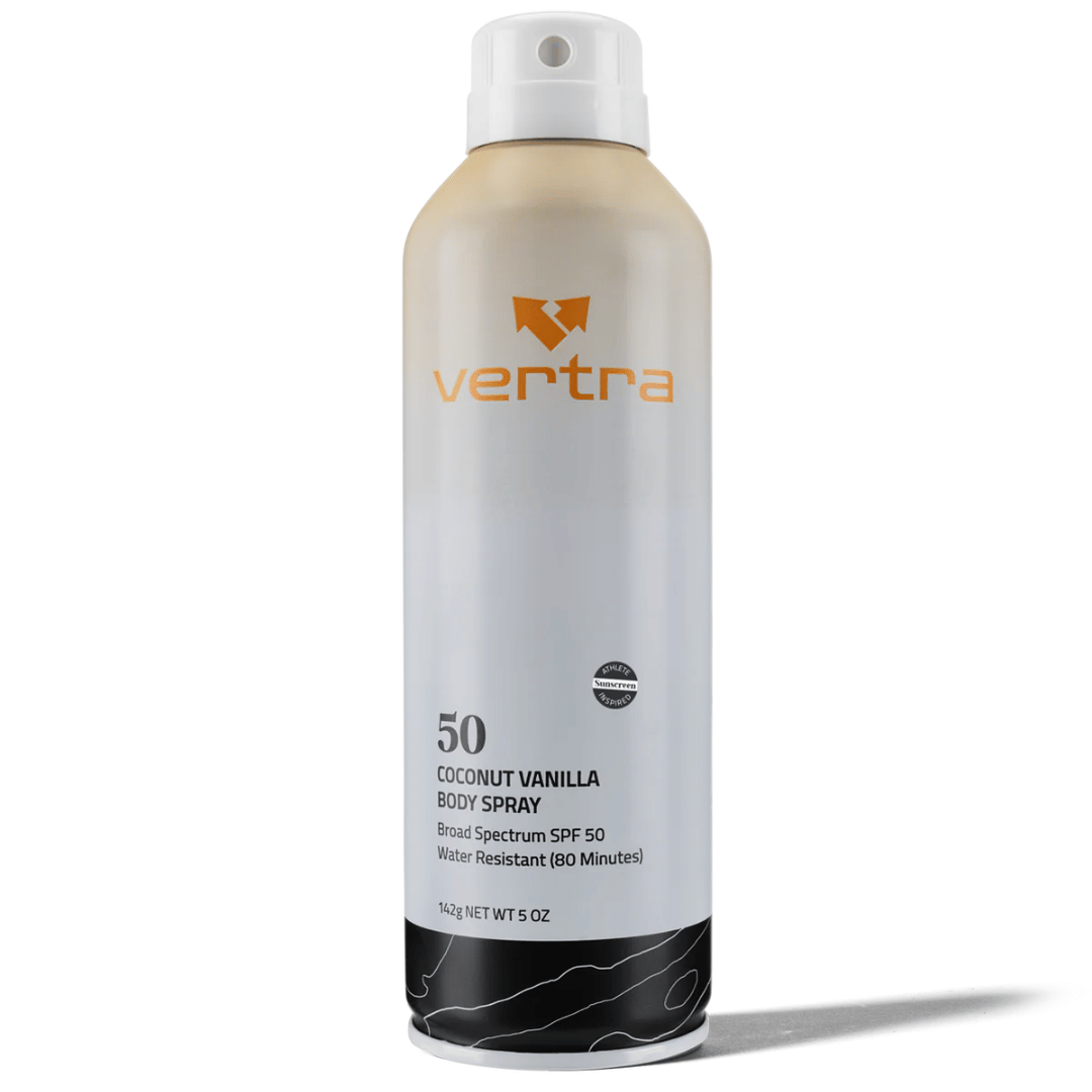 Coconut Vanilla Sunscreen Body Spray SPF 50 | Vertra