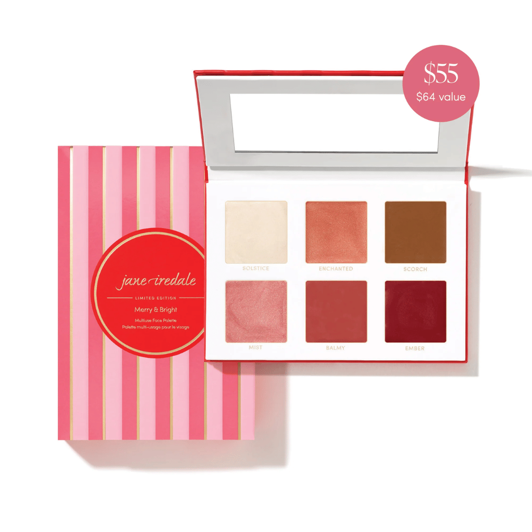 Merry & Bright Multiuse Face Palette | Jane Iredale