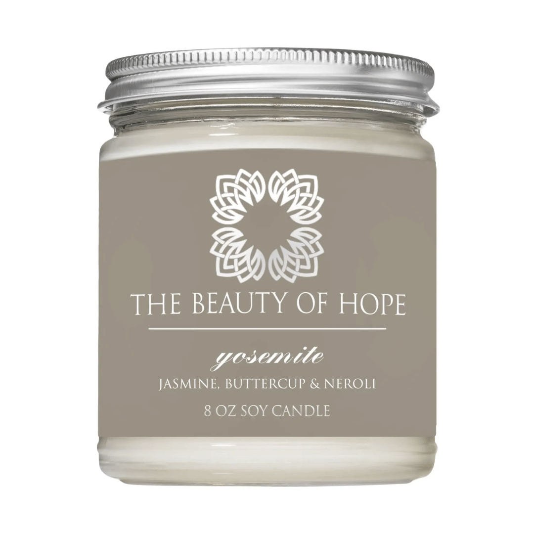 Yosemite 8oz Candle | The Beauty of Hope