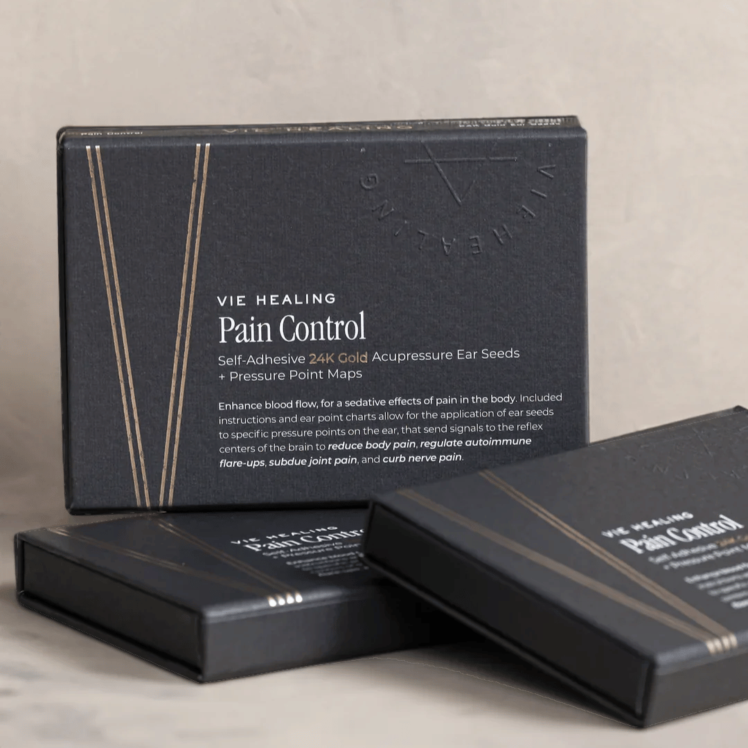 Pain Conrol - 24K Gold Ear Seed  | Vie Healing