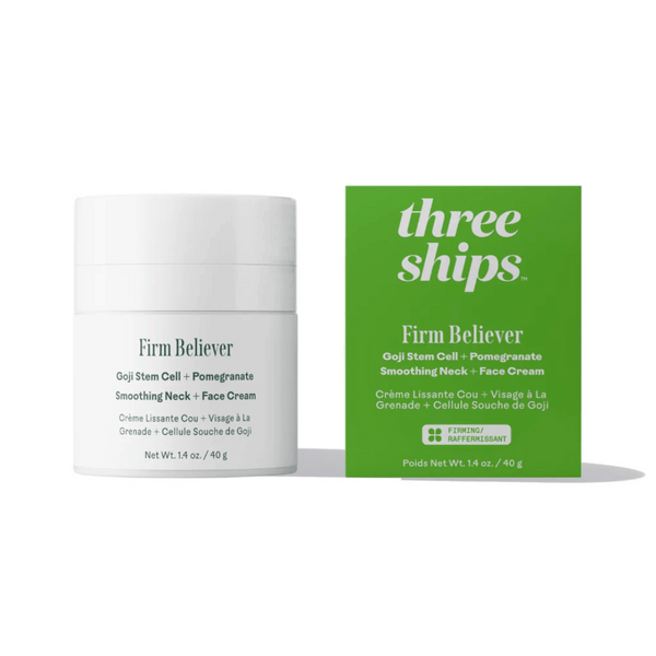 Firm Believer Goji Stem Cell + Pomegranate Smoothing Neck + Face Cream | Three Ships