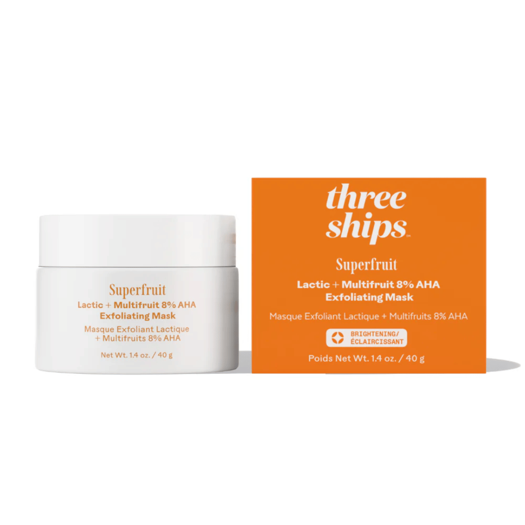 Superfruit Lactic + Multifruit 8% AHA Exfoliating Mask | Three Ships