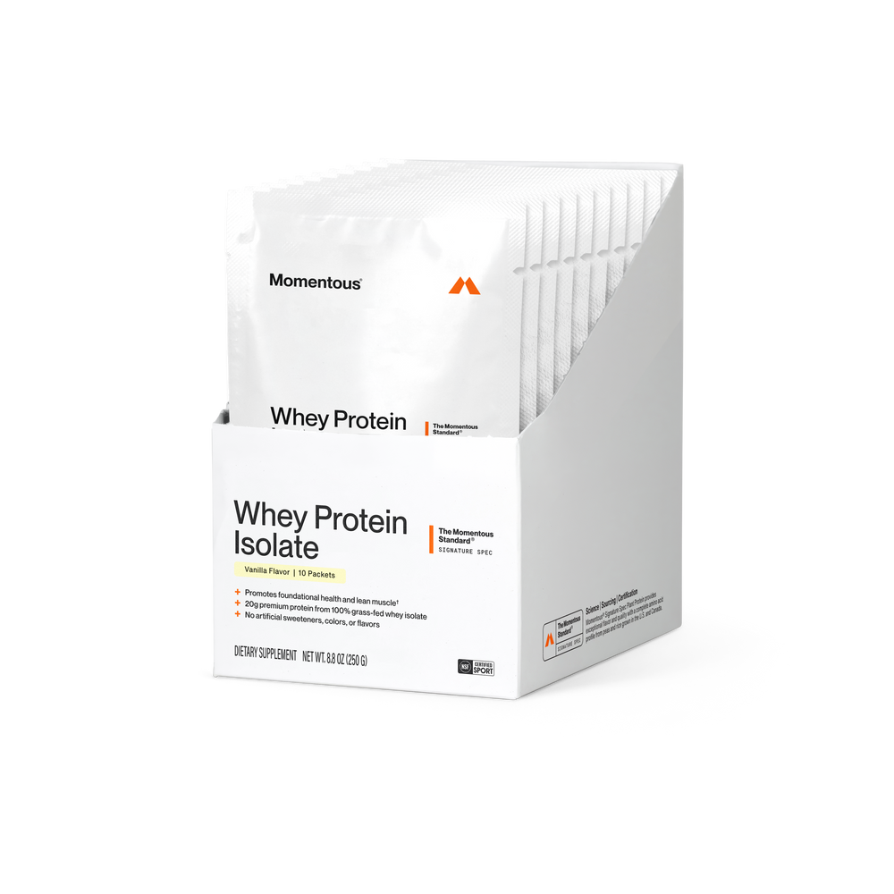 Whey Protein Isolate 10-Travel Packs