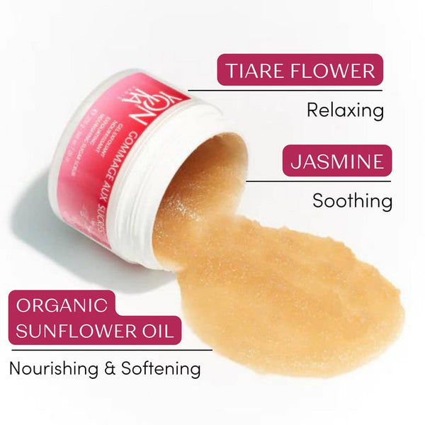 Gommage Sucre Relax: Jasmine Sugar Scrub – Exfoliating, Nourishing Sugar Scrub I Yon-Ka Paris