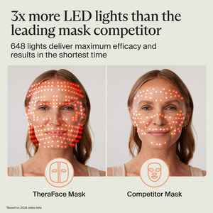 Limited Edition TheraFace Mask - Blush Frost | Therabody
