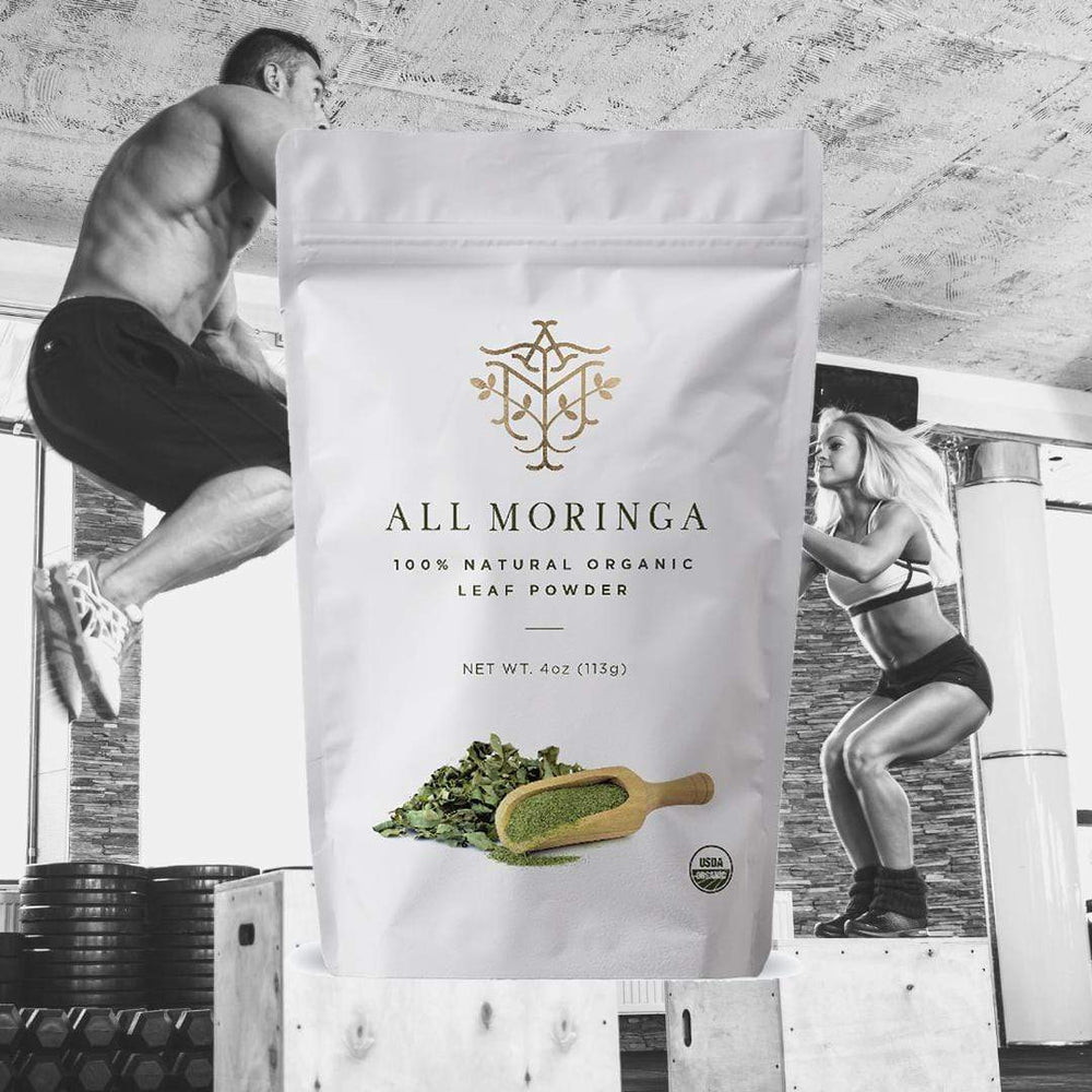 Premium 100% Organic Raw Moringa Oleifera Leaf Powder 4oz | All Moringa