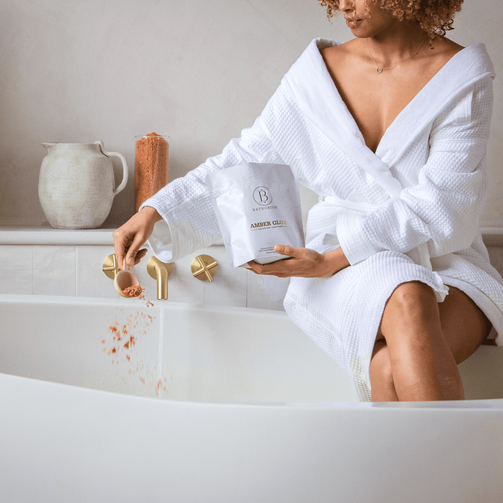 Amber Glow Clay Mineral Soak | Bathorium