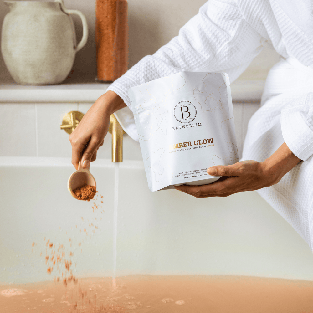 Amber Glow Clay Mineral Soak | Bathorium