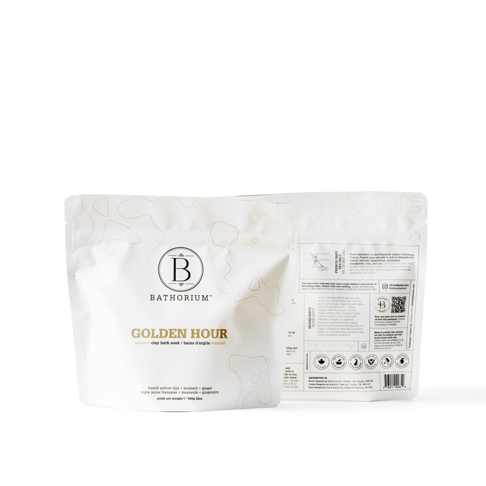 Golden Hour Clay Mineral Soak | Bathorium