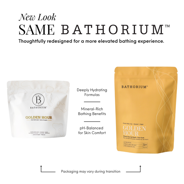 Golden Hour Clay Mineral Soak | Bathorium