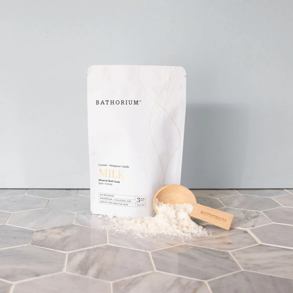 Coconut + Madagascar Vanilla Milk Mineral Soak | Bathorium