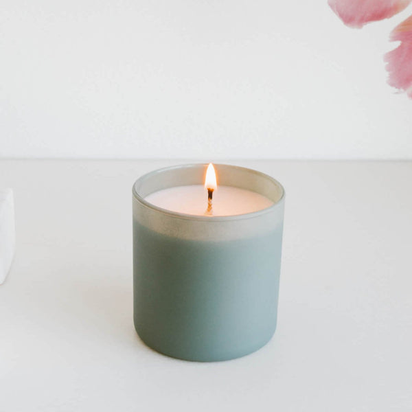 Evergreen + Eucalyptus Dignity Series Glass Jar Soy Candle | Calyan Wax Co. - 5.3 oz