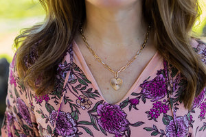 Full Heart Necklace | Meghan Bo