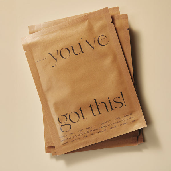 Korean Sheet Mask - You've Got This | Lucky Owl