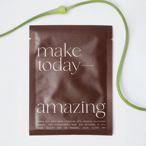 Korean Sheet Mask - Make Today Amazing | Lucky Owl