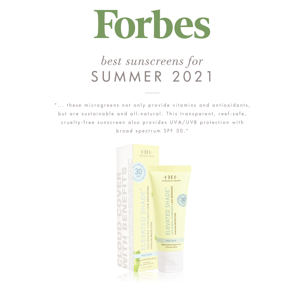 Elevated Shade® Age-Defending 100% Mineral Sunscreen | Farmhouse Fresh