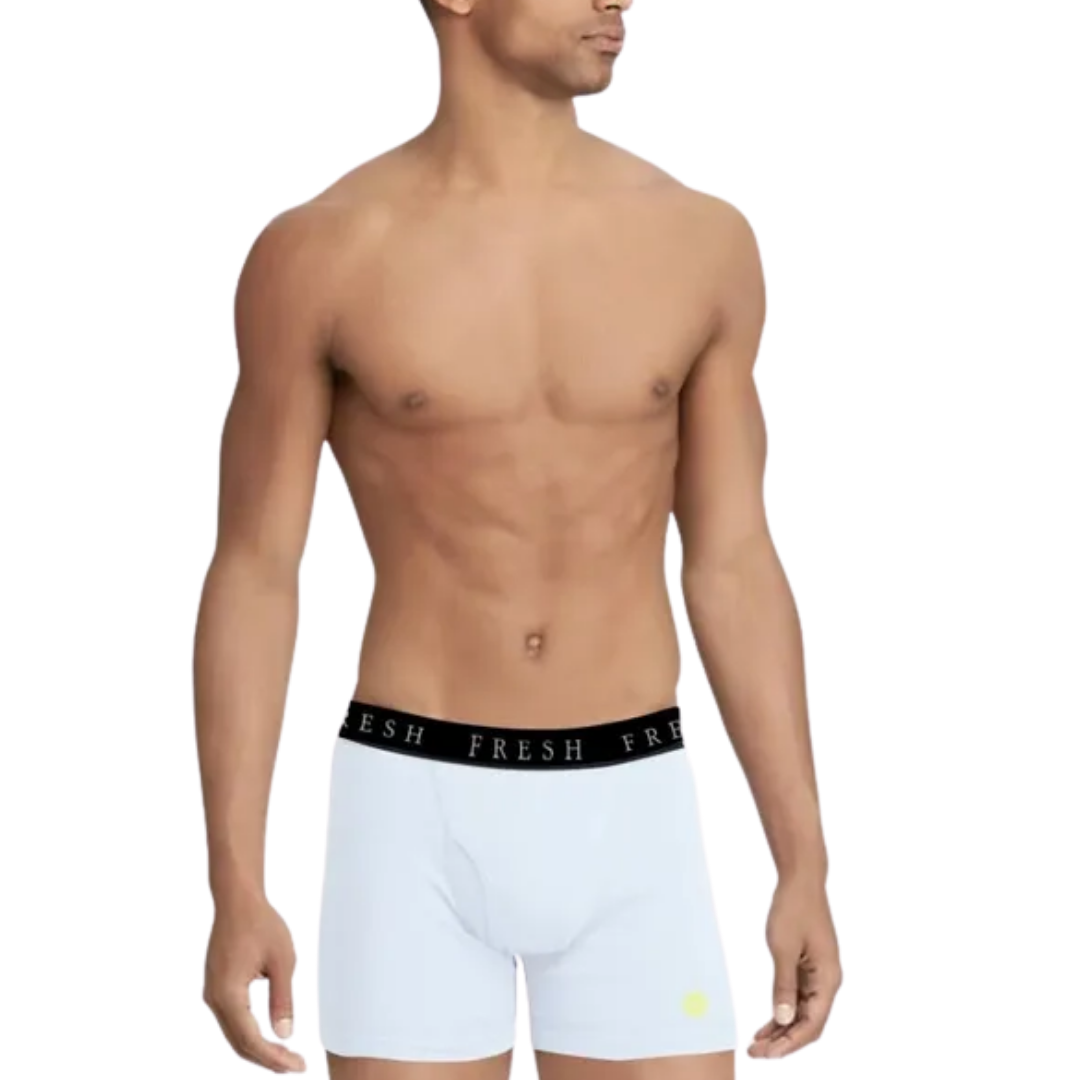 White Luxury Boxer Briefs | Fresh Helps