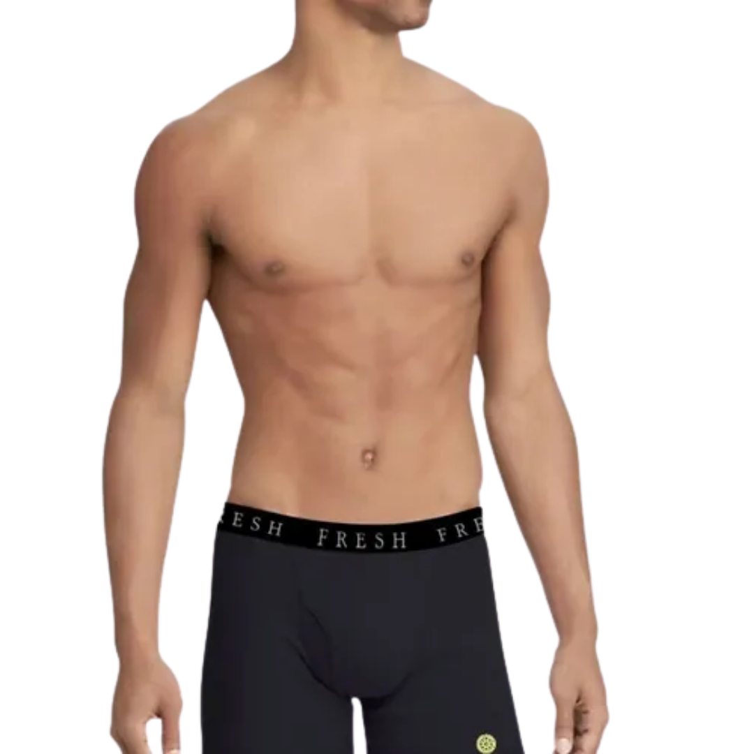 Black Luxury Boxer Briefs | Fresh Helps