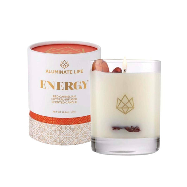 Energy Glass Candle | Aluminate Life