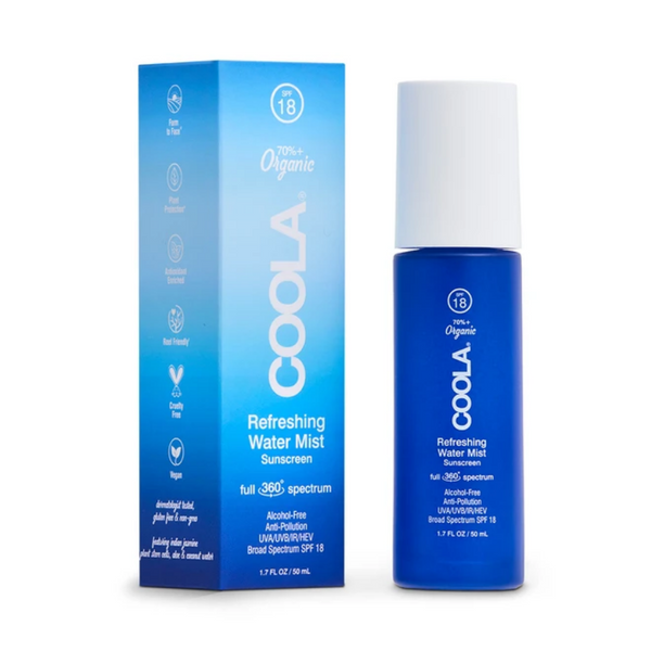 Full Spectrum 360° Refreshing Water Mist Organic Face Sunscreen SPF 18 1.7 fl oz | COOLA